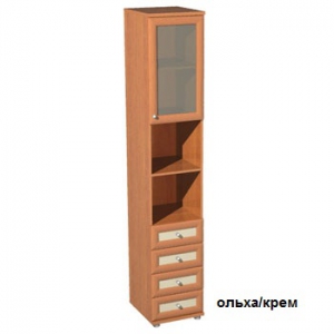 Пенал Олимп арт.ШО-03 ольха/крем