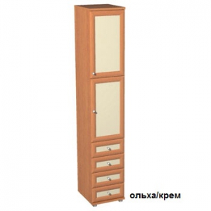 Пенал Олимп арт.ШО-04 ольха/крем