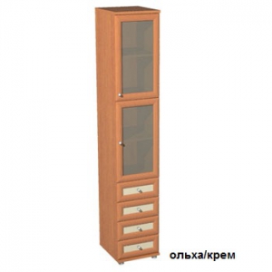 Пенал Олимп арт.ШО-05 ольха/крем