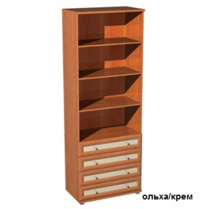 Шкаф Олимп арт.ШО-12 ольха/крем