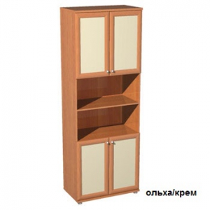 Шкаф Олимп арт.ШО-17 ольха/крем