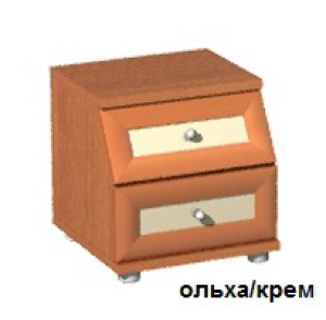 Тумба Олимп арт.ТПО-01 ольха/крем
