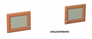 Фасады ФО-01 (для полки ПО-01,ольха)