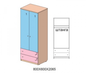 Шкаф арт.26Н124 Next