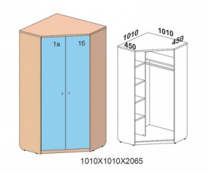 Шкаф угловой  арт.26Н131 Next
