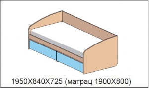 Кровать  арт.26К101 Next