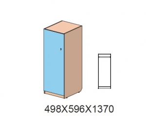 Шкаф арт.26Н129 Next( для формирования двухъярусной кровати)