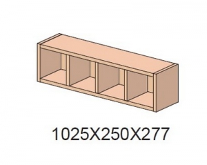 Полка навесная арт.26Р300 Next