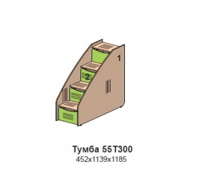 Ступени арт.55T300 Коллекция Кнопочка