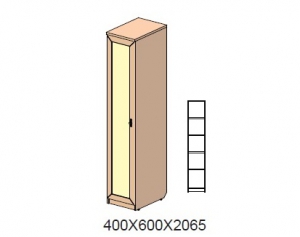 Шкаф арт.26Н104 Next Classic