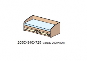 Кровать арт.26K100 Next Classic