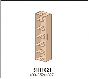 Шкаф  арт.51Н1021/коллекция Солнечный Город/