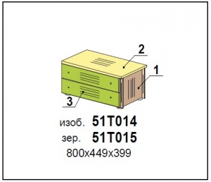 Тумба (угловое решение)  арт.51Т014 /коллекция Солнечный Город/