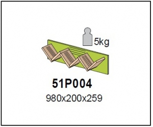Полка   арт.51Р004 /коллекция Солнечный Город/