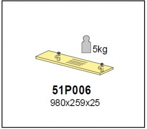Полка   арт.51Р006 /коллекция Солнечный Город/