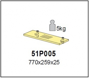 Полка   арт.51Р005 /коллекция Солнечный Город/