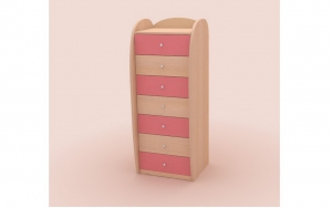 Комод высокий